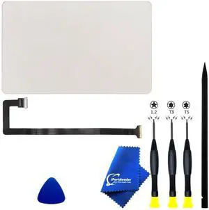 iPartsleader A3114 Trackpad Replacement for MacBook Air (Retina,15-inch,M3,2024) Force Touch Touchpad with Cable 661-40272 821-05168-A EMC 8612 (Starlight)