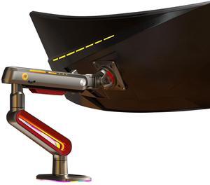NB ERGONOMIC Gaming Monitor-arm for Flat/Ultrawide/Curved Monitors 32 to 60 inch, Heavy Duty Stand Load up to 20 kg, VESA 75/100 mm Monitor-Mount L60