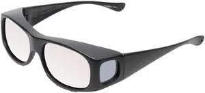 Medspex Fl013 Photochromic Transition Glasses Black/Rose Therapeutic Color Therapy Light Sensitivity Men Women Chromotherapy