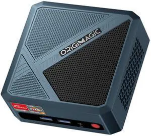 origimagic N2 Pro Ryzen 7 6800H Mini PC 11 Pro Mini Computers, Dual Channel 32GB(16GBx2) DDR5 NVme PCIe 3.0x4 512GB SSD, Triple Displays HDMI+DP+USB4(Support Thunderbolt)