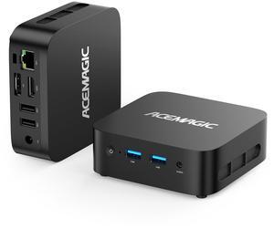 ACEMAGICIAN Vista V1 N97 Mini Pc Computers, 12Th Gen Intel N97(Beat N150/N100, Up to 3.6Ghz), 16Gb Ddr4 Ram 512Gb Ssd Mini Computer, UHD 4K HDMI DP, 2.4G/5G WiFi/Bt, Vesa Home/Office Micro Pc