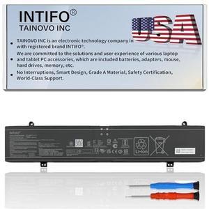 INTIFO 90Wh C41N2109 Laptop Battery Compatible with ASUS ROG Flow X16 GV601RE-M5057X NR2203RM GV601RM GV601RW-M5110X NR2203RW GV601VI GV601VU Strix G614JI G614JU G634JY R3U1 2022 Zephyrus G16 GU604VZ