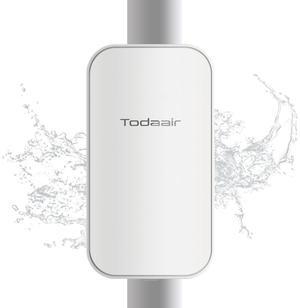 WiFi Extender Signal Booster, 2025 WiFi Range Extender for Outdoor, 1200Mbps Dual-Band WiFi Internet Booster, WiFi Repeater with Ethernet Port Covers Up to Least 3440 Sq. ft and 30 Devices