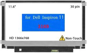 11.6" Screen Replacement for Acer Chromebook 11 311 CB311-7H CB311-8H CB311-9H CB311-10H CB311-11H CB3-111 LCD Screen Display Panel (HD 1366x768 30 pin Non-Touch)