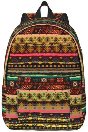 XBFCDN Boho School Backpack For Boys and Girls Extra Large Travel Kids Backpacks Fits 17 Inch Laptop