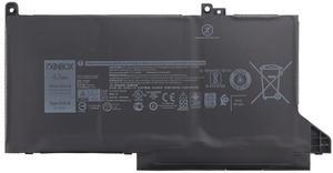 7xinbox 11.4V 42Wh DJ1J0 PGFX4 ONFOH Repalcement Laptop Battery for DELL Latitude 12 7000 7280 7380 7480 Tablet