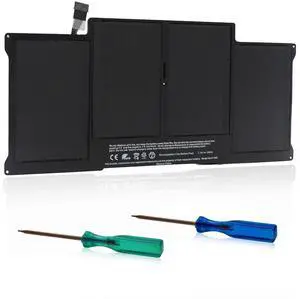 Techowl A1466 Battery A1405 A1496 Battery for MacBook Air Battery Replacement 13 inch A1466 (2012-2017) A1369 (2010-2011) - [7.6V 55Wh 7200mAh with Warranty]