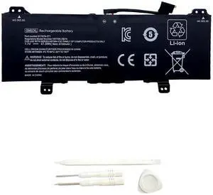 Aluo GM02XL New Laptop Battery Replacement for HP Chromebook 14 G5 G6 Chromebook X360 11 G1 G2 G3 EE Chromebook 11 G6 G7 G8 EE Series 917679-2C1 917679-271 HSTNN-UB7M HSTNN-DB7X GMO2XL