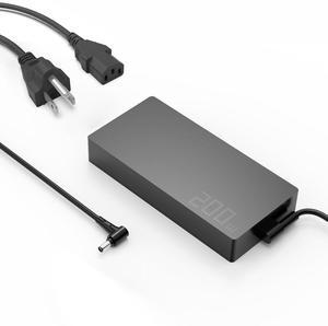 New 200W Charger for Asus TUF Gaming F17 FX707 FX707ZE FX707ZE-IS74 Gaming Laptop 20V 10A ADP-200JB D Power Supply Adapter Cord