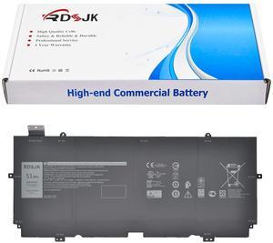 RDSJK 52TWH Laptop Battery for Dell XPS 13 7390 2-in-1 13.3" Series Notebook P103G P103G001 P103G002 052TWH XX3T7 0XX3T7 MM6M8 0MM6M8 7.6V 51Wh