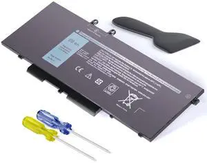 Tinkon 68WH 3HWPP Laptop Battery for DELL Latitude 5401 5501 5410 5510 5411 5511 E5401 E5501 E5511, Inspiron 7706, 17 7500 7506 2-in-1 Black, Precision 3541 3551 Series N2NLL 01VY7F 3YNXM 15.2V