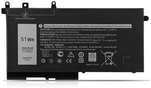 93FTF D4CMT GJKNX DJWGP DV9NT FPT1C GD1JP 83XPC 00JWGP 0DJWGP 4YFVG Laptop Battery Replacement for Dell Precision 15 3520 3530 Latitude 5280 5288 E5480 E5580 E5490 E5590 5491 5591 Series(11.4V 51Wh)