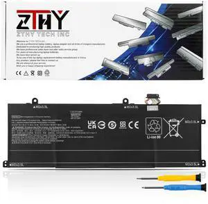 ZTHY WE04XL Battery Replacement for HP X360 Spectre 14-EU 14-eu0098nf, Envy X360 16-AC 16-AD 2-in-1, Pavilion Plus 14-ew 14-ey 16-ab 16t-ab 14-ey0000 Series WE04068XL HSTNN-WB0F N39817-2C1 7.72V 68Wh