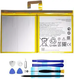 Vvuilsty L20D2P32 Replacement battery for Tab P11 5G TB-J606F TB-J607Z,Rechargeable 0 Cycle Battery Compatible with Lenovo Tab P11 5G TB-J606F TB-J616F TB-J606N TB-J606M with Repair Tool Kits