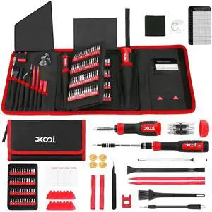 XOOL 200 in 1 Precision Screwdriver Set, Electronics Repair Tool Magnetic Driver Kit with 164 Bits for Phone, MacBook, Computer, Laptop, PC, Tablet, PS4, Xbox, Nintendo, Game Console XOOL 200 in 1 Precision Screwdriver Set, Electronics Repair Tool Magnetic Driver Kit with 164 Bits for Phone, MacBook, Computer, Laptop, PC, Tablet, PS4, Xbox, Nintendo, Game Console