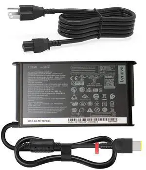 135W AC Charger Fit for Lenovo ThinkPad X1 Extreme Gen 1 2 3 4 5 W540 W541 T440 T440S T440P T470P T540p T15p Ideapad Yoga Y50-70 Y50-80 Y50p Y50p-70 Y50c G405 G410 G505 Laptop Power Supply Adapter