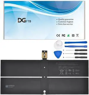 DGFTB 45.2Wh DYNK01 G3HTA036H Laptop Battery Replacement for Microsoft Surface 1st Gen 1769 2017, Surface 1782 13.5'', 2-LQN-00004 KSR-00001 DAG-00003 (7.57V 45.2Wh/5970mAh/ 4-Cell) with Tools