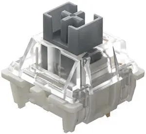 Gateron G Pro 3.0 Silvery Switch, Suitable for Mechanical Keyboards, 5-pin Linear/pre Lubricated/pin Enhanced Switch Compatible with PCB hot swapping (70)