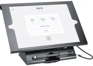 CTA Digital PAD-DSCK Dual Security Compact Kiosk for iPad (2017), iPad Air, and iPad Pro 9.7, iPad (gen. 2-4)