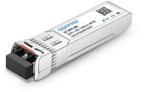 10GBASE-ER SFP+ Module, 10giga Single Mode SFP 1550nm 40km DDM LC, 10GE Gigabit Network Ethernet Mini GBIC Single-Mode Fiber Optic Transceiver for Cisco SFP-10G-ER, Ubiquiti, Netgear, Mikrotik