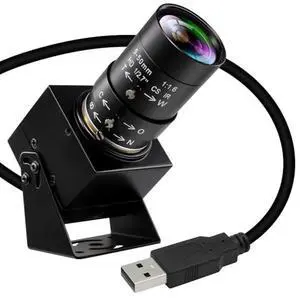 IFWAETR 4K USB Camera 5-50mm 10X Optical Manual Lens 2160P Close up Zoom in and Out Web Camera Video Conference Live Streaming Lightburn PC Computer Plug and Play for Linux Windows Mac OS