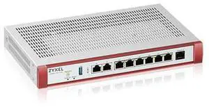Zyxel High Speed Cyber Security Firewall | 2x Multi-Gig 2.5G | VPN | Business Class Recommended up to 100 Users | Nebula Cloud Option | Hardware Only [USGFLEX200H]