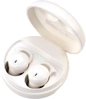 Invisible Sleep Headphones,Sleep Earbuds for Side Sleepers,Sleep Earphones Comfortable Noise Blocking, Bluetooth 5.3 Wireless Open Ear Headphones for Sleeping,Running,Driving,Hiking,Cycling - White