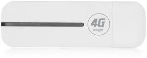 4G LTE USB Modem Portable Router with SIM Card Slot, High Speed Travel Hotspot Mini Router Unlocked Dongle, Up to 10 Users