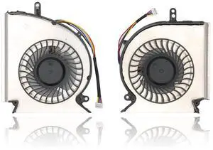 CPU & GPU Cooling Fan for GE75 GP75 GL75, CPU GPU Cooling Fan Pair Fans Replacement for PAAD06015SL N417 PAAD06015SL N414