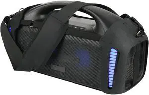 TXEsign Travel Carrying Case for Tribit StormBox Blast Portable Speaker, Hard EVA Protective Case Adjustable Shoulder Strap Carrier Holder for Tribit StormBox