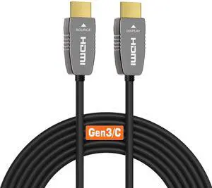 RUIPRO 8K HDMI Fiber Optic Cable CL2 Rated 25 Feet 48Gbps 8K60Hz 4K120Hz Dynamic HDR eARC HDCP2.2/2.3 for RTX4080/4090/3080/3090, Xbox S/X, PS5/4, AVR, Projector, LG/Samsung/Sony TV