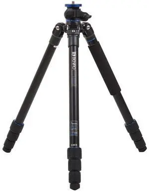 Benro FGP28A SystemGo Plus Tripod Only, Travel, Aluminum with Monopod, Black