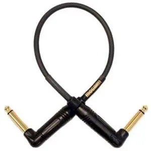 Mogami Gold Instrument RR Right Angle Pedal Cable - 6 Inches