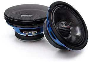 American Bass Godfather 6.5 Carbon Cone Midrange Speakers, 400, Pair