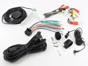 Xtenzi Car Audio 5 Pcs Set XT3301 GPS MIC RCA Wire Harness and USB Connection Cable Compatible with Pioneer AVICX930BT AVICZ130BT