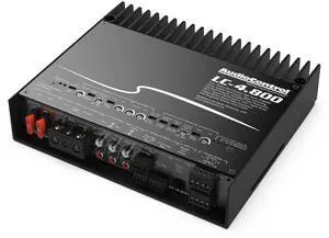 AudioControl LC-4.800 4/3/2 Multi-Channel 800 Watt RMS High Power Car Audio Amplifier with AccuBass