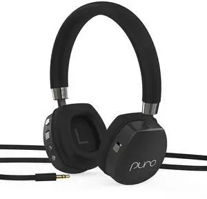 Puro Sound Labs PuroQuiet Plus Volume Limited On-Ear Active Noise Cancelling Bluetooth Headphones Lightweight Headphones for Kids with Built-in MicrophoneSafer Sound Studio-Grade Quality (Black)