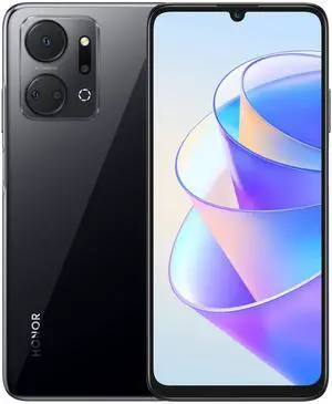 Honor X7a Dual SIM 128GB ROM + 4GB RAM Factory Unlocked 4G Smartphone (Midnight Black) - International Version