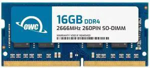 OWC 16GB DDR4 2666MHz PC4-21300 CL19 2RX8 Non-ECC SODIMM 1.2V 260-pin Laptop Notebook Memory RAM Upgrade Module