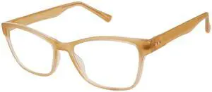 Scojo New York Arial Blue Light Reading Glasses, Handmade Scratch Resistant Readers for Women and Men, Sandy Beach - 2.50x