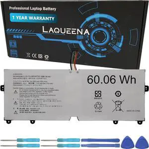 LAQUEENA LBR1223E Laptop Battery Compatible with LG Gram 13Z970 13Z 970 14Z970 14Z 970 15Z975 15Z 975 Series Notebook LBS1224E 7.7V 60.06Wh 4-Cell