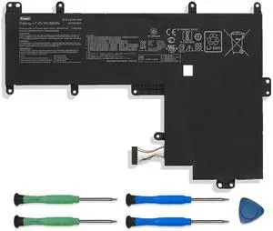 VANPIR C21N1530 Laptop Battery, 7.6V 38Wh 5000mAh Compatible with ASUS Chromebook C202 C202SA C202SA-2A C202SA-YS02 Series Notebook 2ICP134/59/4