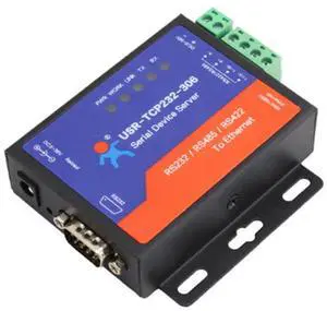 PUSR USR-TCP232-306 Serial to Ethernet Converter LAN Ethernet TCP/IP to RS232 RS485 RS422 Converter2