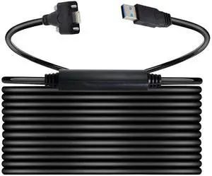 CY Cable USB-C USB 3.1 Type-C Dual Screws Locking to Standard USB3.0 Data Cable Mount Type for Camera Recorder