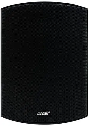 Earthquake Sound AWS-602B All-Weather Indoor/Outdoor Speakers (Matte Black, Pair)