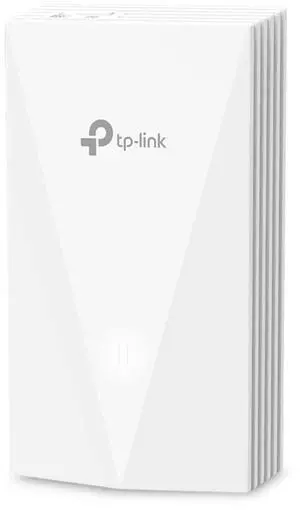 TP-Link EAP655-Wall | Omada True WiFi 6 AX3000 Wall Plate Wireless Gigabit Access Point | High-Efficiency | Seamless Roaming | PoE Passthrough | Multiple SDN Controller Options | Remote & App Control