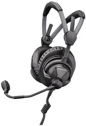 Sennheiser 506902 Audio Headset 64 Per System Circumaural Dynamic Microphone Hypercardioid Ca