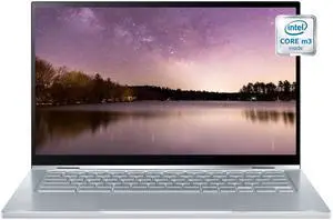 ASUS 2022 2-1 Touchscreen Chromebook for College Student & Business, 14 inch FHD Computer, Intel Core m3-8100Y, 8GB DDR4 64GB eMMC Storage + 64GB SD Card, USB-C ChromeOS, LIONEYE MP