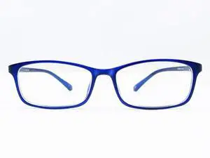 AKARI OPTICS Blue Light Blocking Computer Glasses - Made in Japan  1012 (Dark Blue C3)