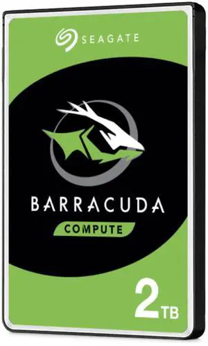 Seagate BarraCuda 2TB Internal Hard Drive HDD - 2.5 Inch SATA 6 Gb/s 5400 RPM 128MB Cache for PC Laptop (ST2000LM015)